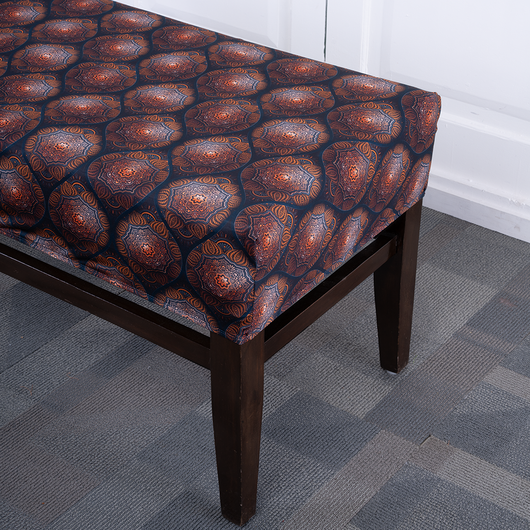 Black Butta Elastic Bench Cover