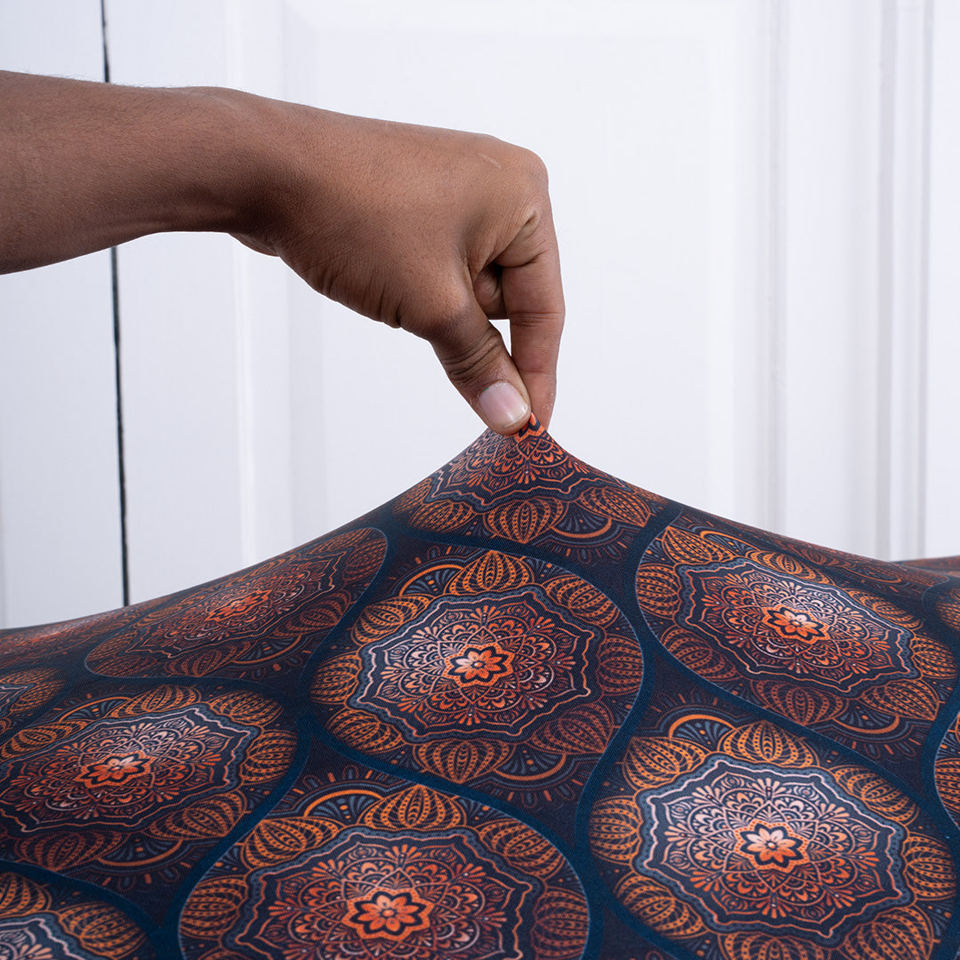 Black Butta Elastic Bench Cover