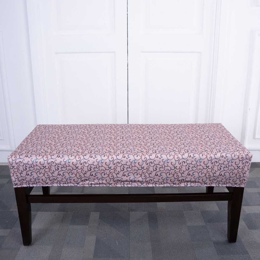 Daisy Delight Elastic Bench Cover