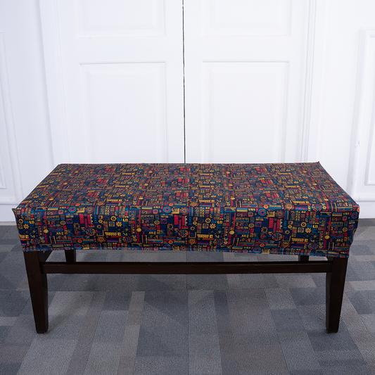Handmade Ornament Elastic Bench Cover