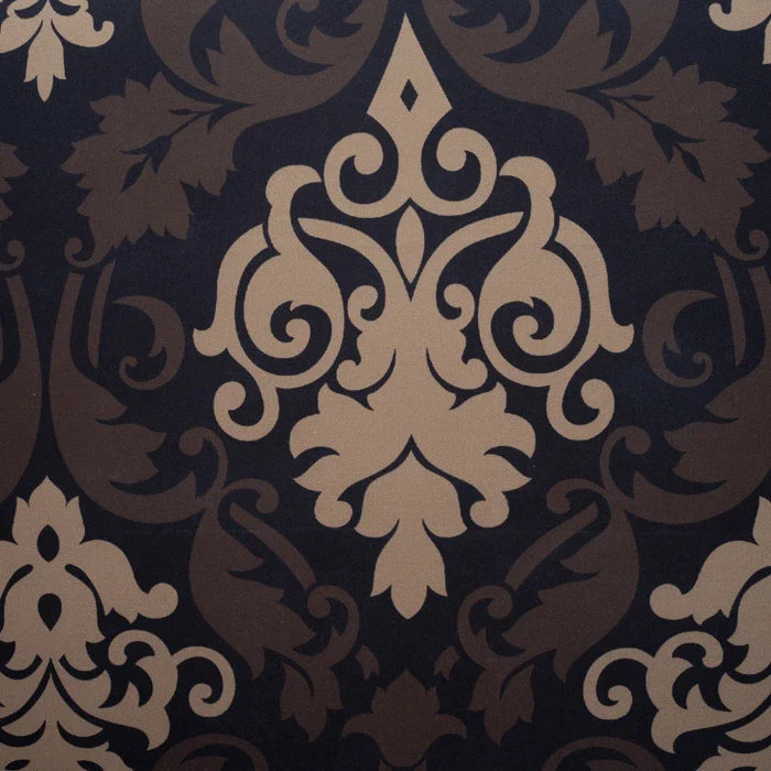 Black & Beige Ethnic Design Elastic Sofa Covers