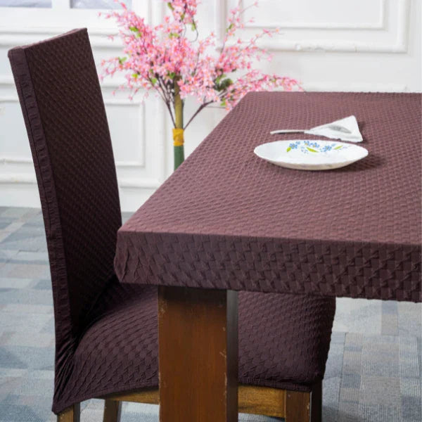 Caramel Dream Weave Chair Cover Set