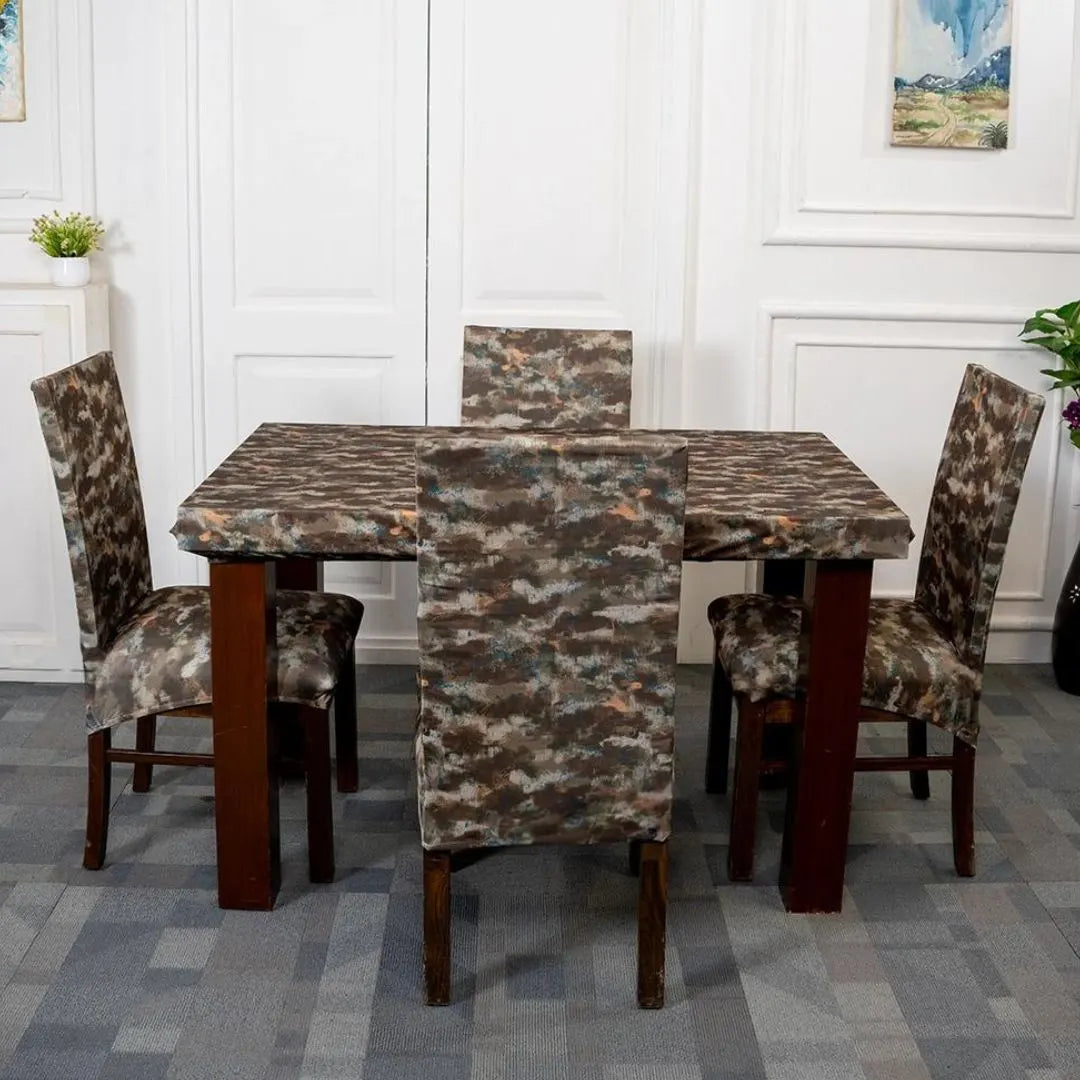 Dusky Die Elastic Chair Table Cover