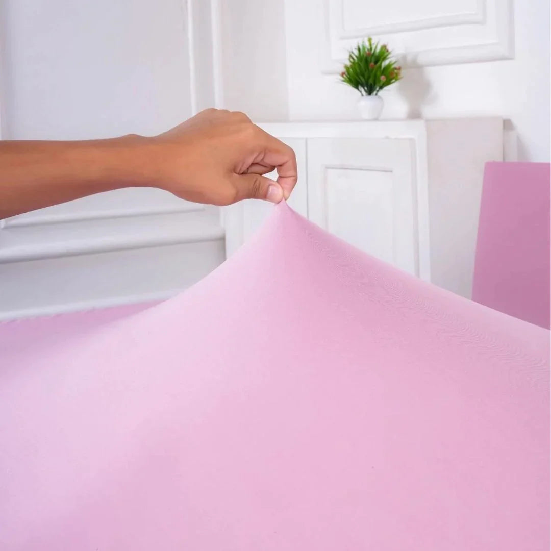 Flamingo Color Chair Table Cover Set
