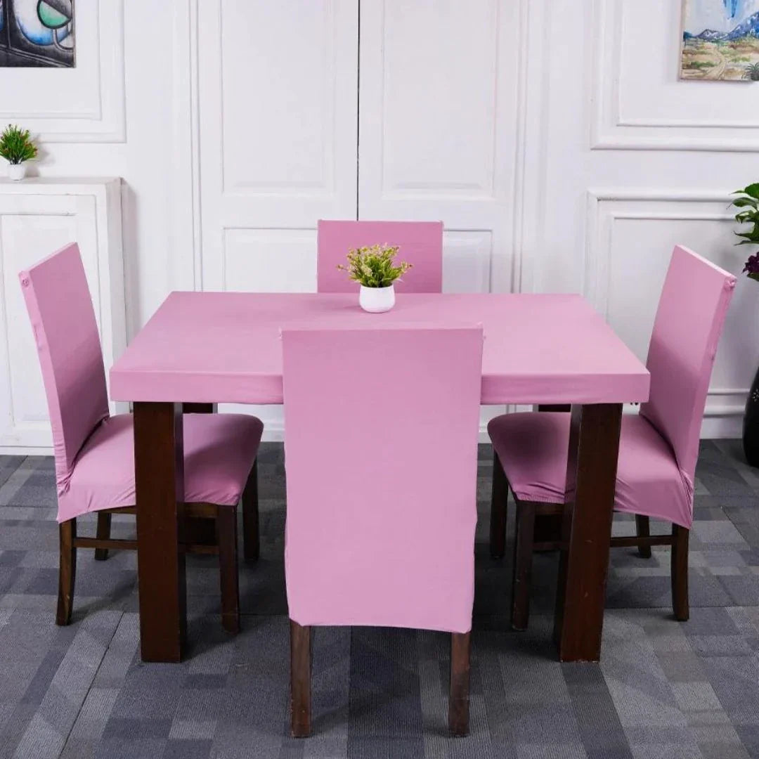 Flamingo Color Design Chair Table Cover
