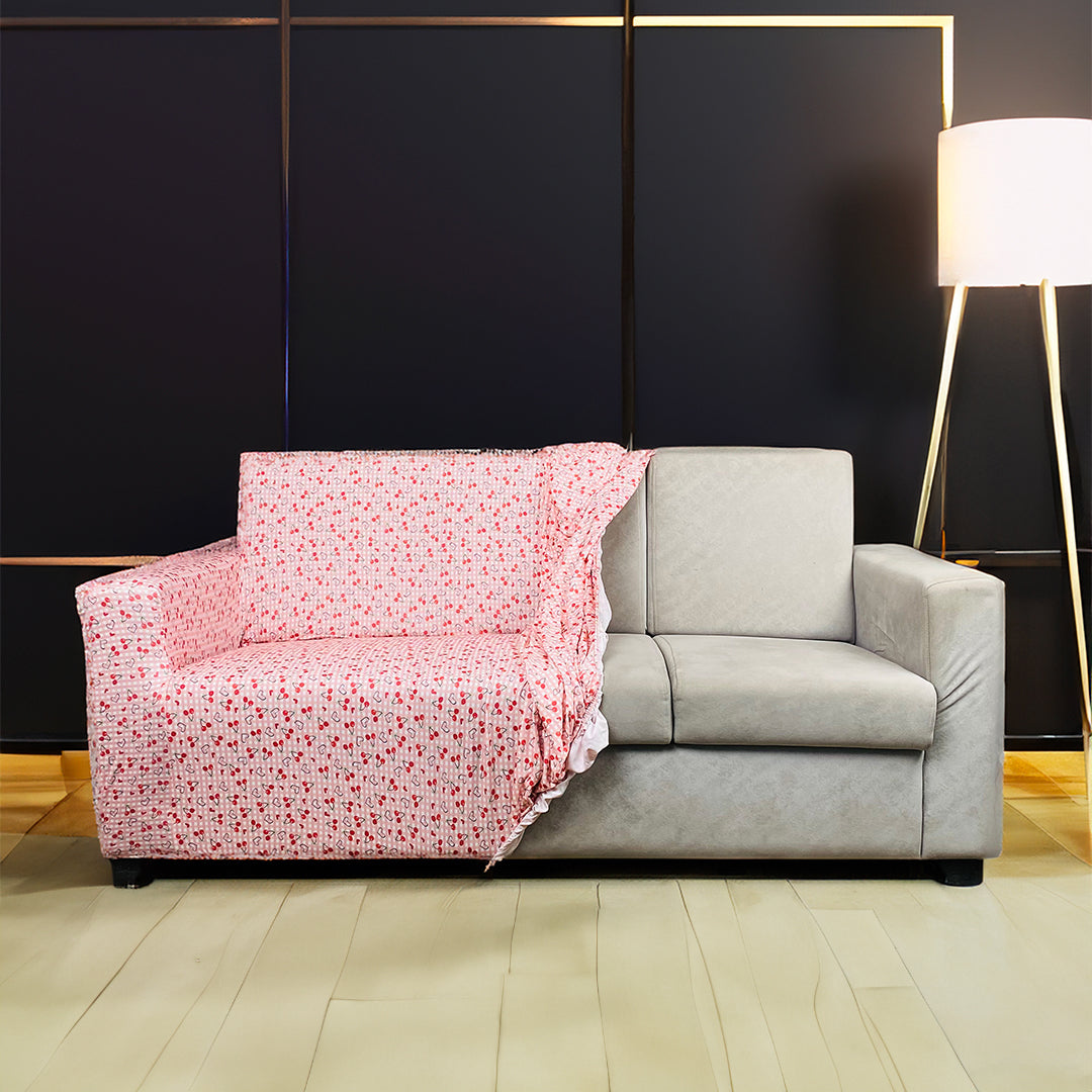 Kawaii Cherry Elastic Sofa Cover