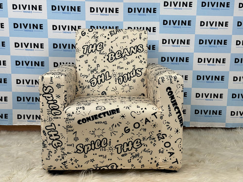 Coffee With Karann Elastic Sofa Cover