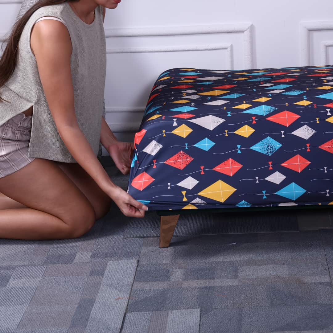 divinetrendz exclusive - kai po che elastic sofa slipcovers