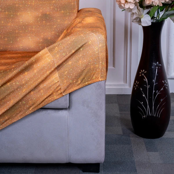 Lighting Yellow Elastic Sofa Covers