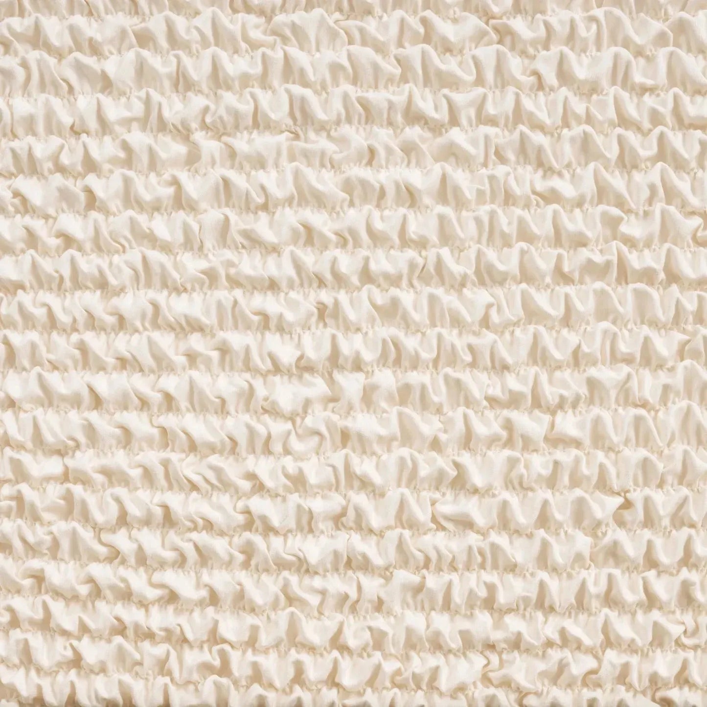DivineTrendz™ Exclusive - Beige Luxe Crinkle Futon Cover
