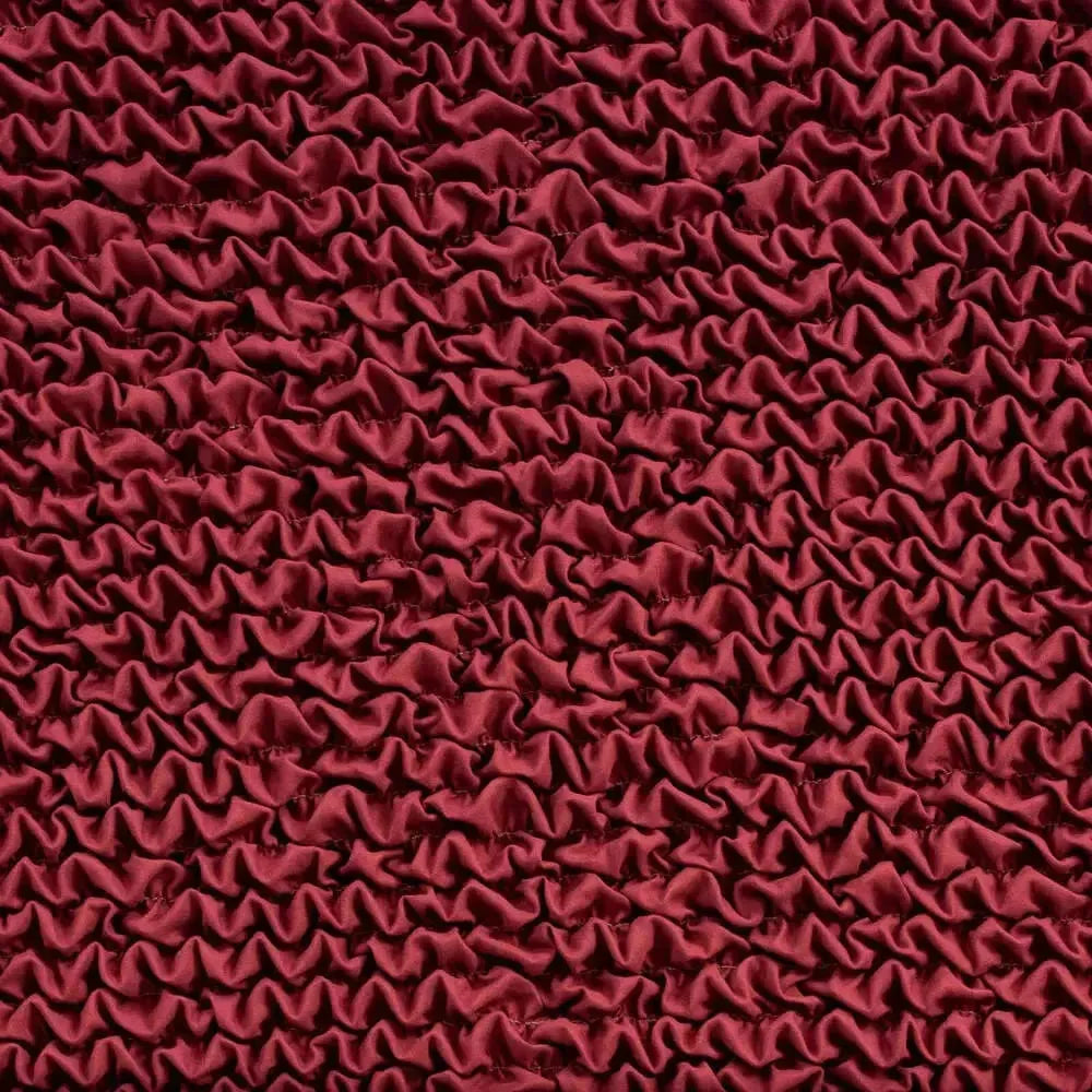 DivineTrendz™ Exclusive - Bordeaux Luxe Crinkle Chaise Lounge cover