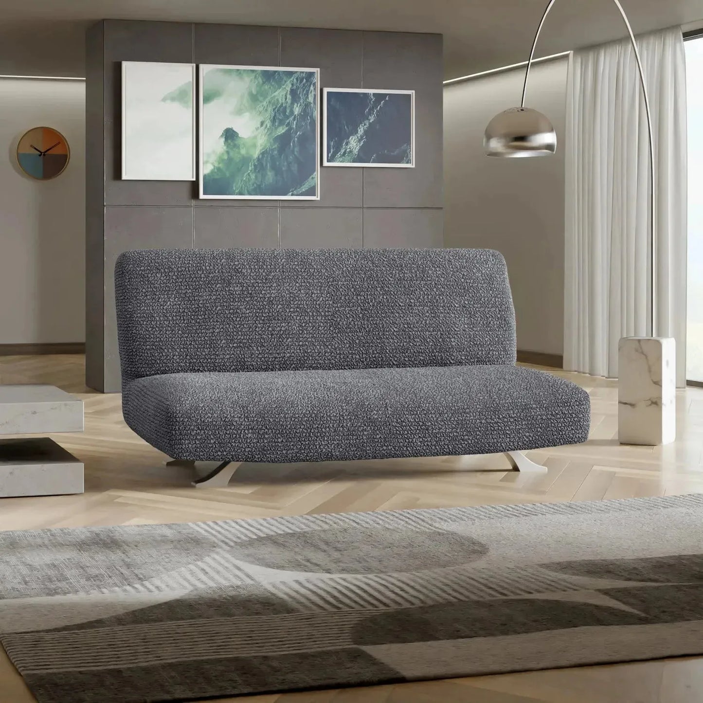 DivineTrendz™ Exclusive - Mango Luxe Crinkle Futon Cover