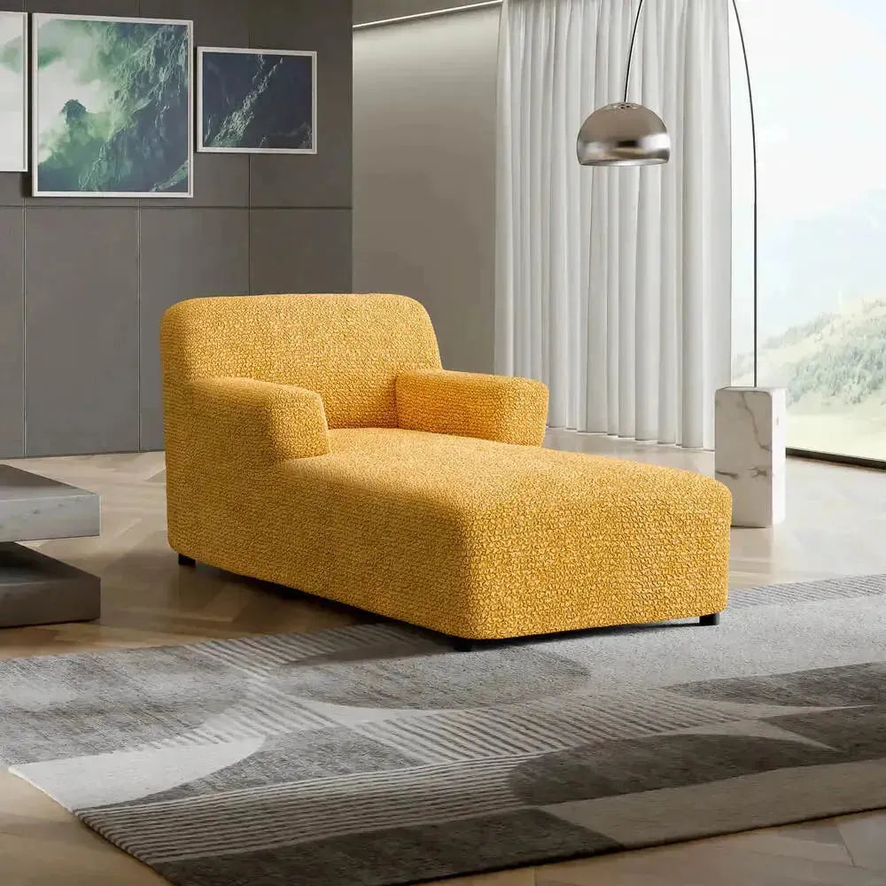 DivineTrendz™ Exclusive - Mango Luxe Crinkle Chaise Lounge cover