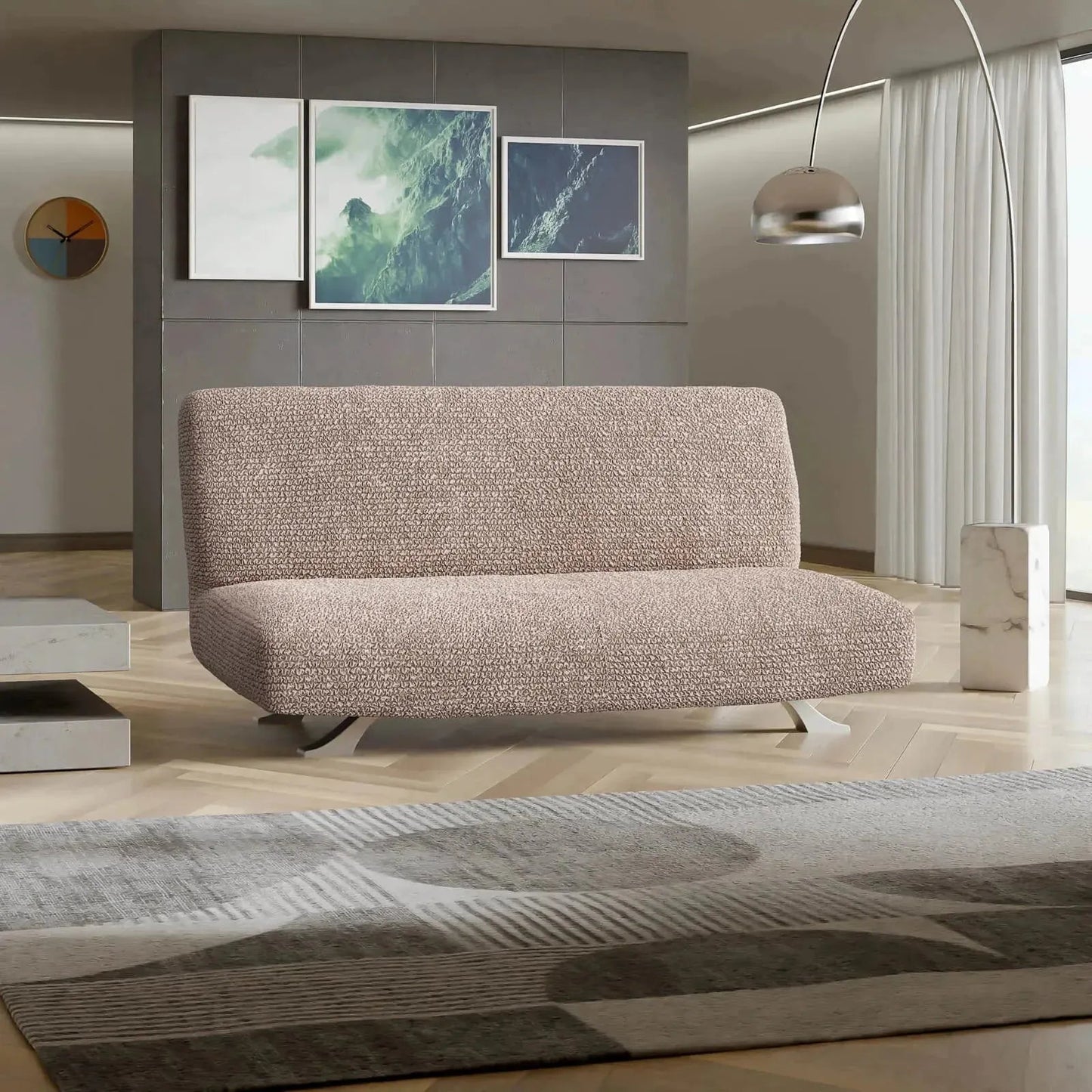 DivineTrendz™ Exclusive - Mango Luxe Crinkle Futon Cover