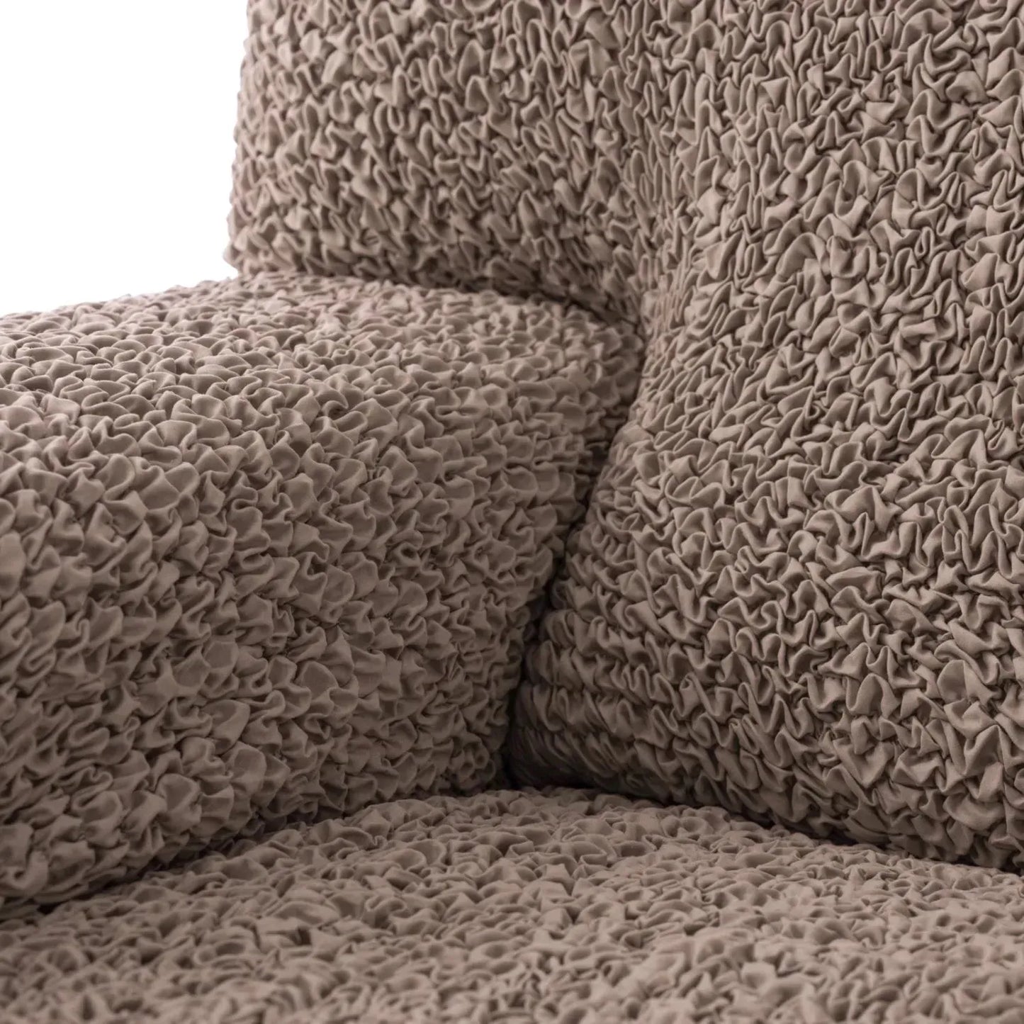 DivineTrendz™ Exclusive - Choco Luxe Crinkle Futon Cover