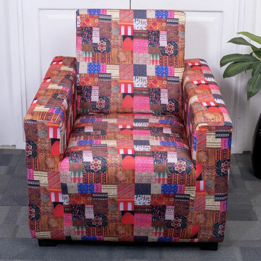 Pink City single sofa cover