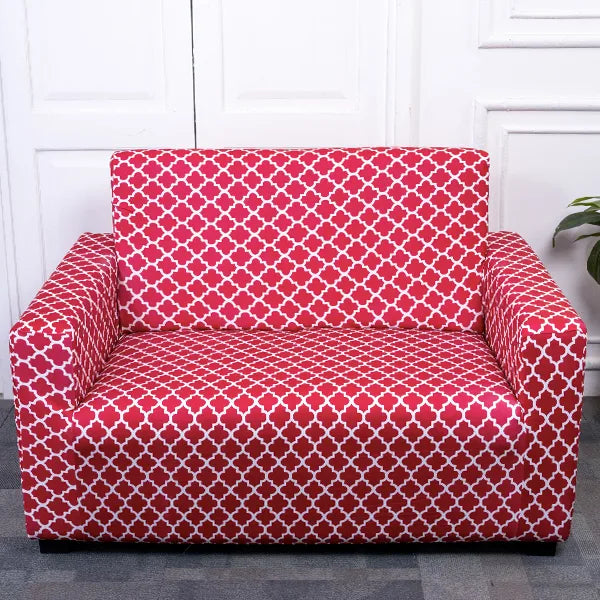 Red Diamond sofa cover
