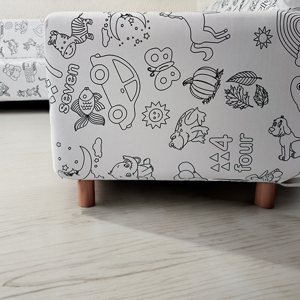 L-Shape Sofa Cover - Repaintable