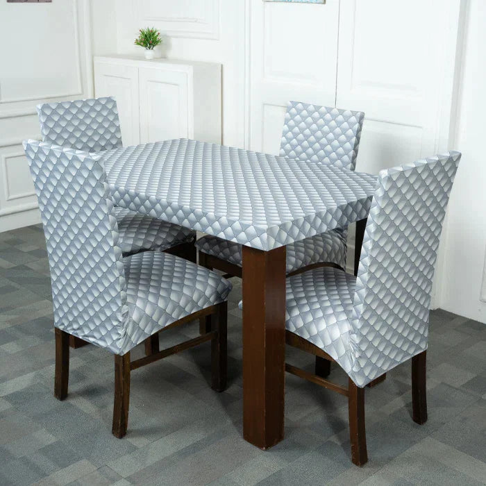 Silver dining chair outlet covers
