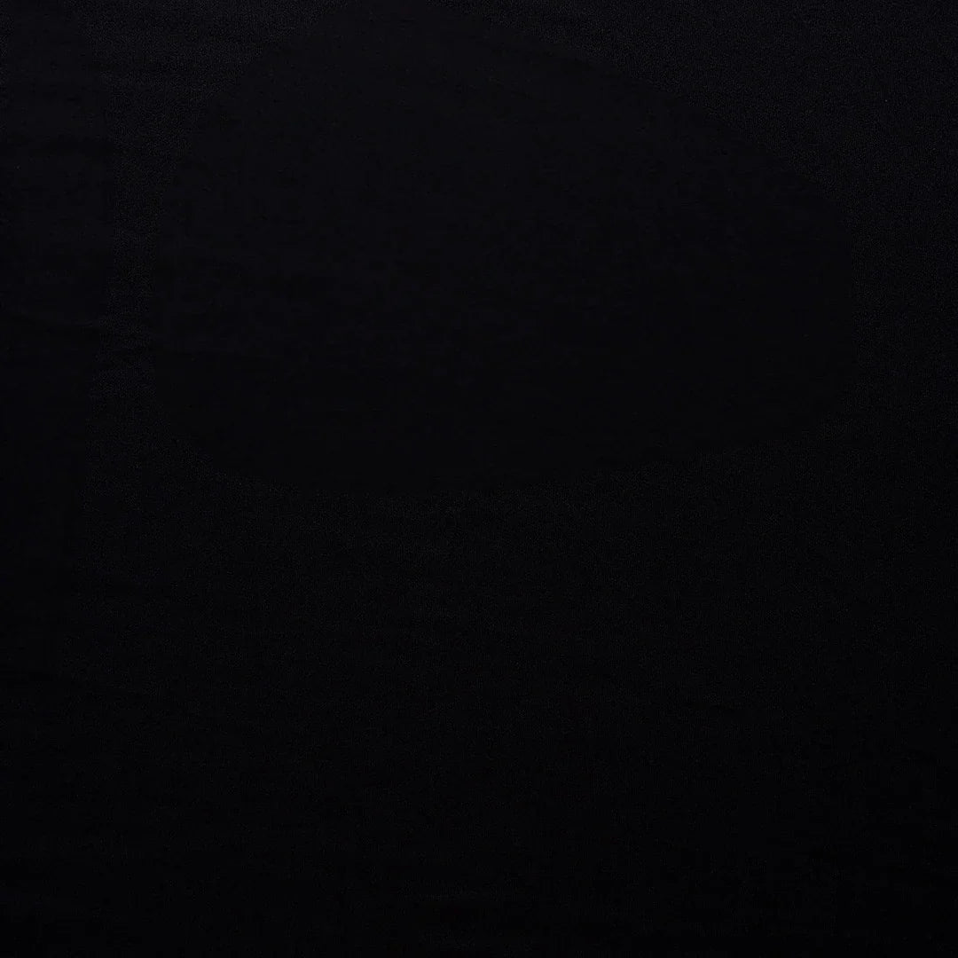 Black Solid Color Elastic Table Cover