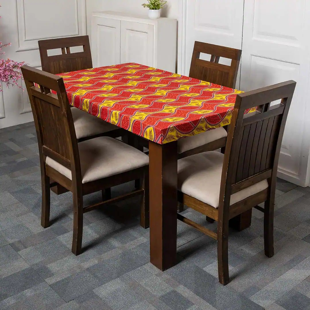 Never-ending Ankara Elastic Table Cover