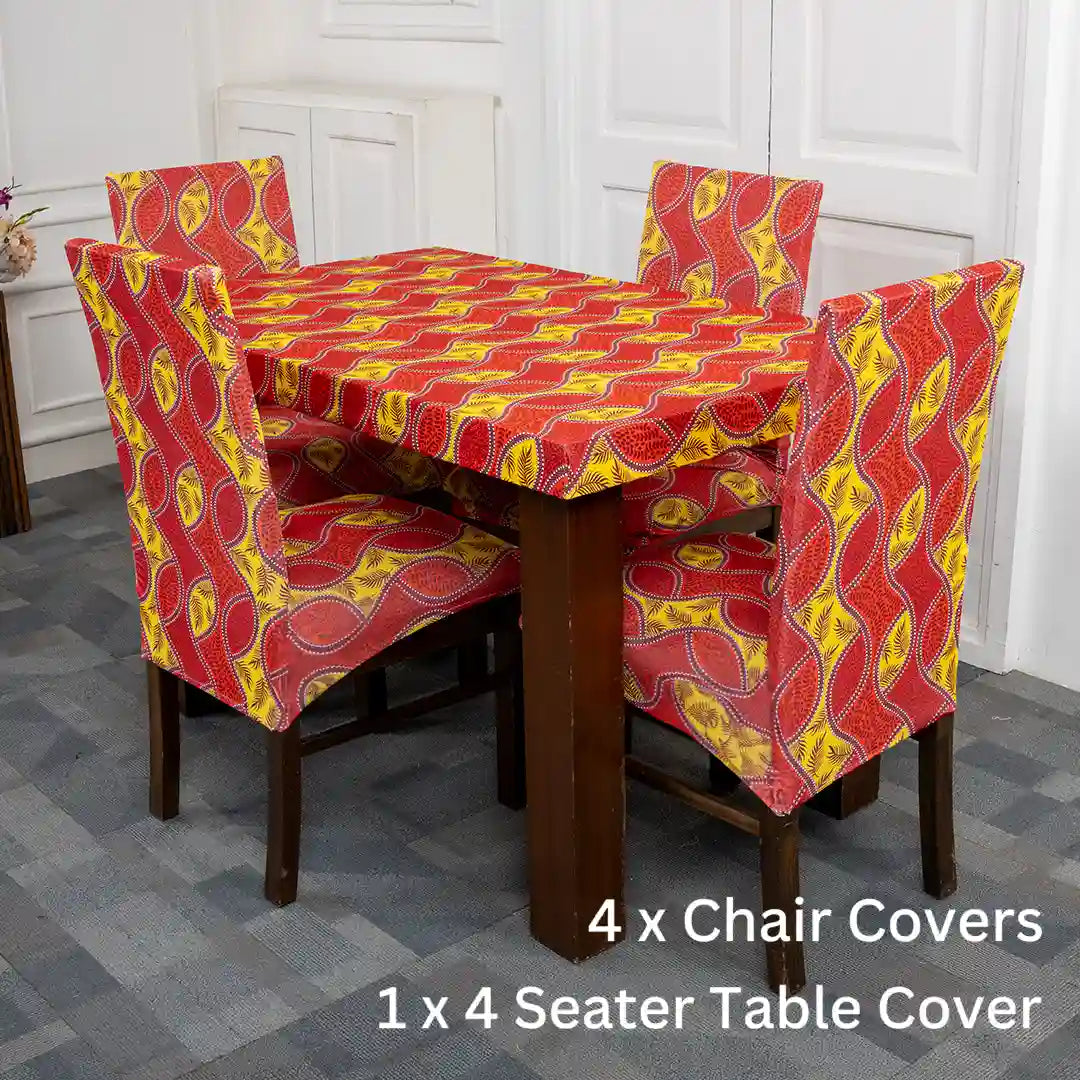 Dining Table Chair Cover Design Buy Now Divine Trendz