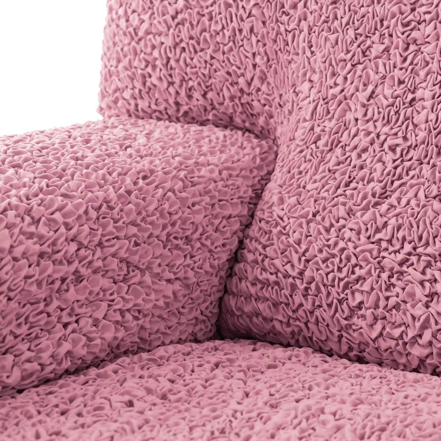 DivineTrendz™ Exclusive - Pink Luxe Crinkle Futon Cover