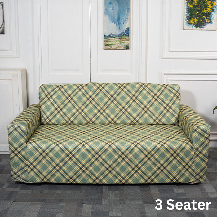 Plaid Panttern Elastic Sofa Cover