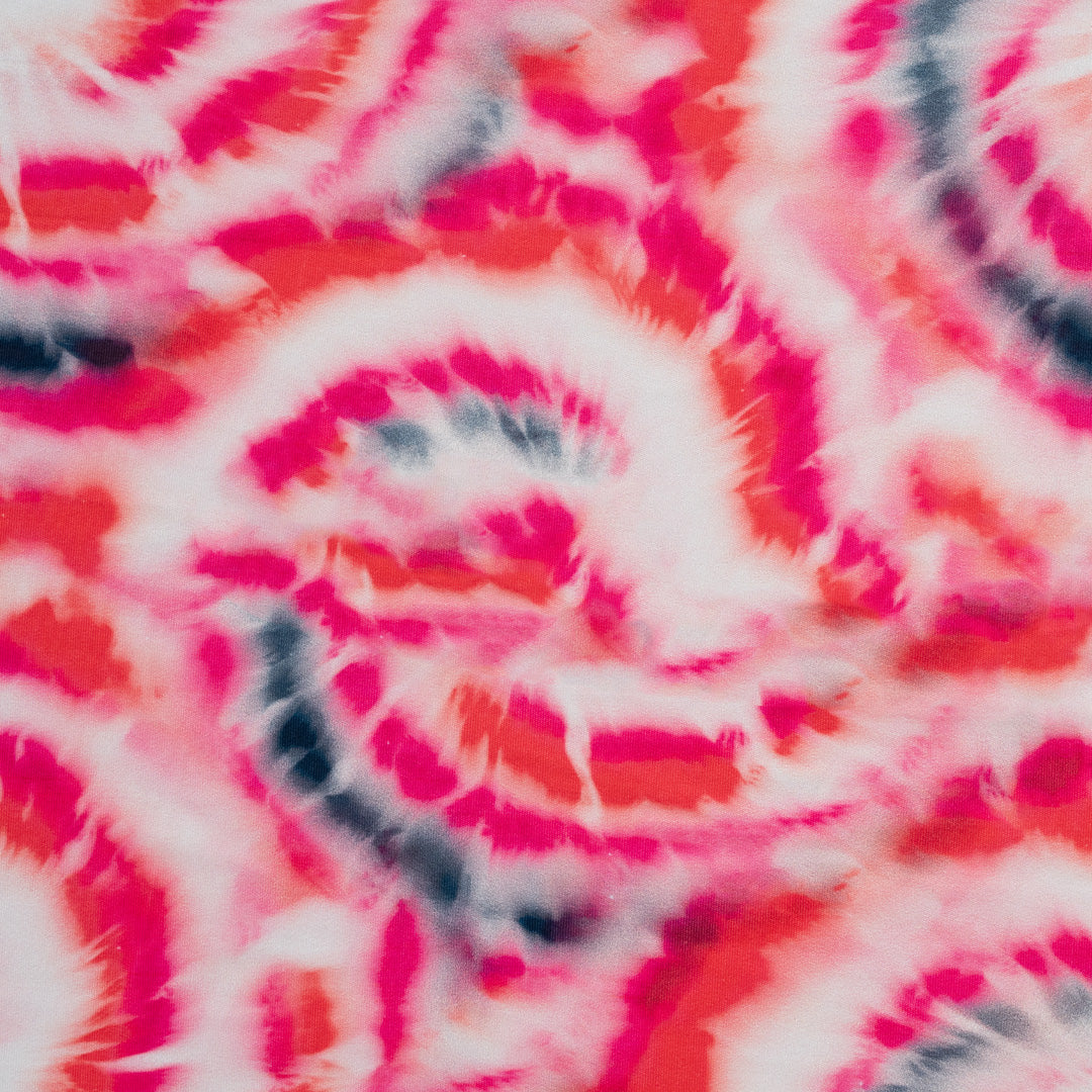 Pink Swirl Design Elastic Chair & Table Cover