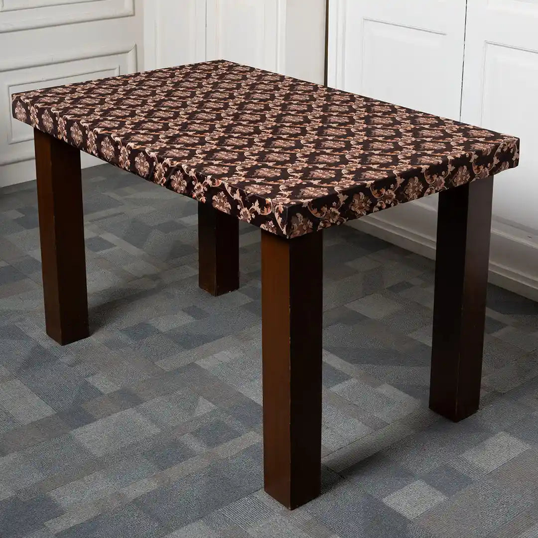 Royals Black Elastic Table Covers