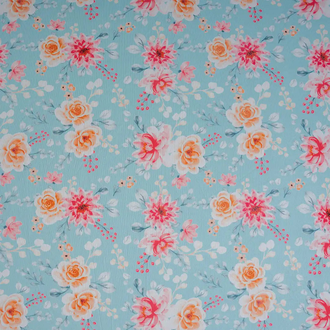 Summer Flower Color Elastic Table Covers