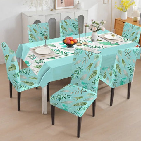 Pale Blue Chair & Table Cover