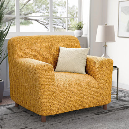 DivineTrendz™ Exclusive - Mango Crinkle Sofa Cover