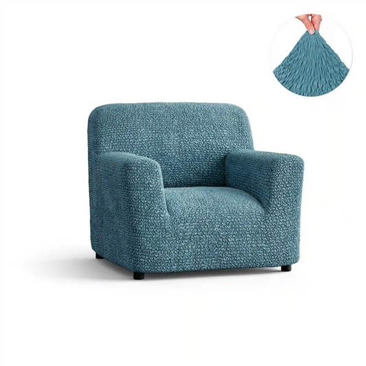 DivineTrendz™ Exclusive - Tiffany Crinkle Sofa Cover
