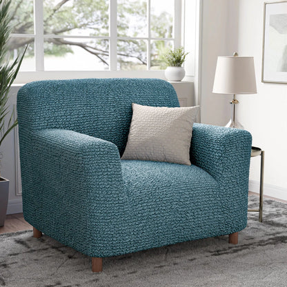 DivineTrendz™ Exclusive - Tiffany Crinkle Sofa Cover