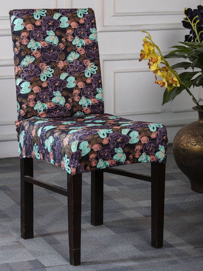 Poppy Print Elatic Chair Covers