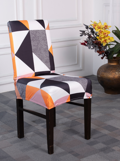 Prism Orange Magic Universal Elastic Chair Covers