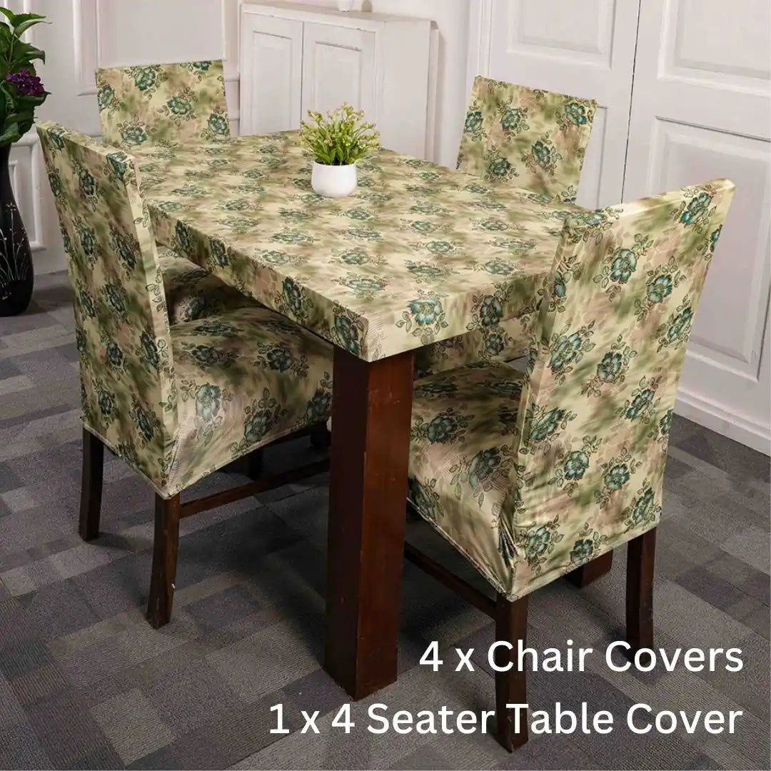 Pistachio Elastic Chair & Table Cover