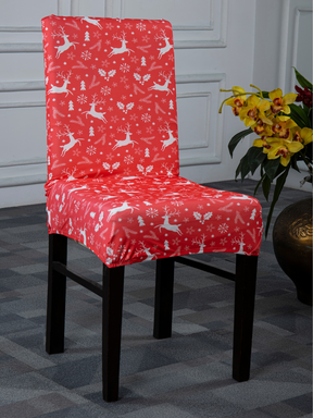 Reindeer Print Chair Covers