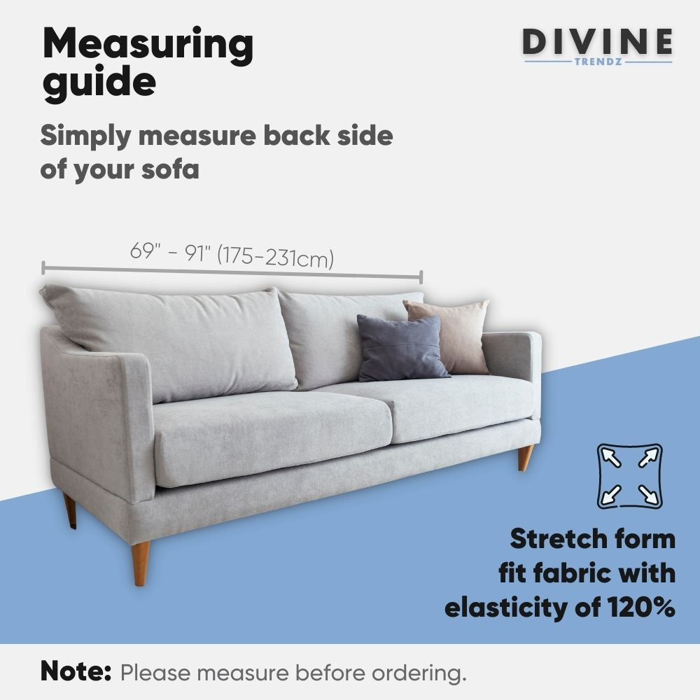 Measuring guide sofa