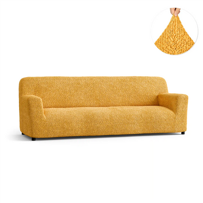 DivineTrendz™ Exclusive - Mango Crinkle Sofa Cover