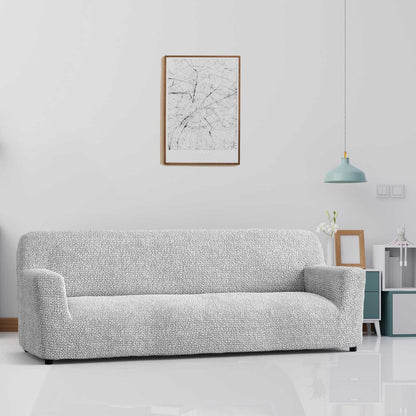 DivineTrendz™ Exclusive - Pearl Crinkle Sofa Cover