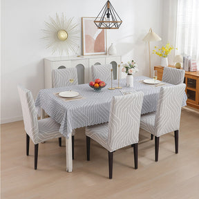 Complex Grey Chair & Table Cover