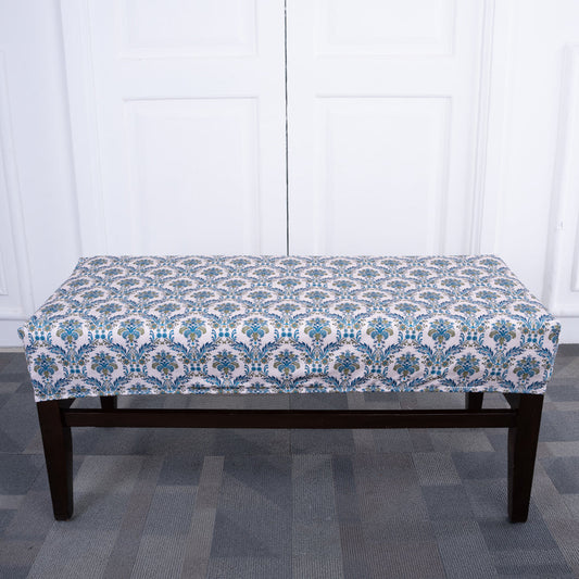 Ocean Bliss Elastic Bench Cover