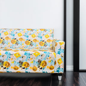 Teddy Bear Sun Flower Elastic Sofa Slipcover