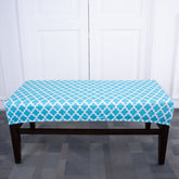 Blue Diamond Stretchable Elastic Bench Cover