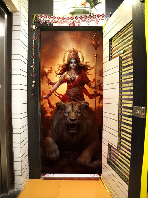 Shakti Durga Maa Door Covers