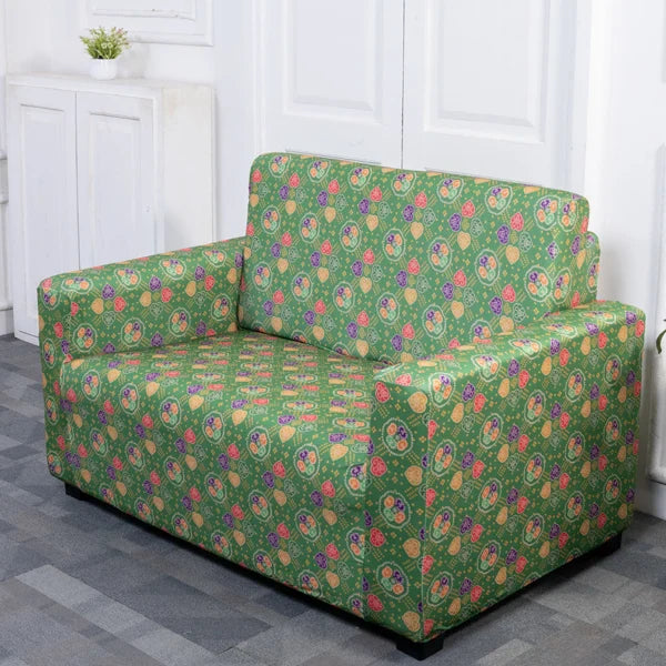 Bandhani Creation sofa cover two seater