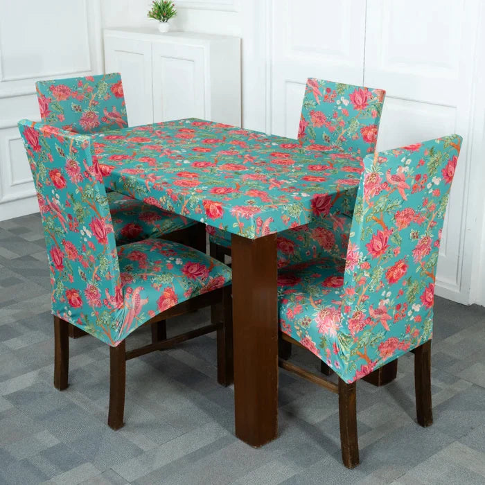 Birds Blossoms Table Chair Covers