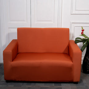Brown Rust Elastic Sofa Slipcovers